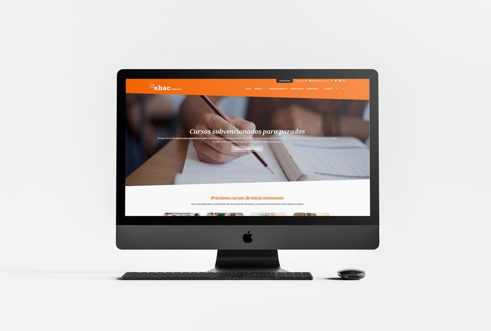 Diseño web Abac Formació